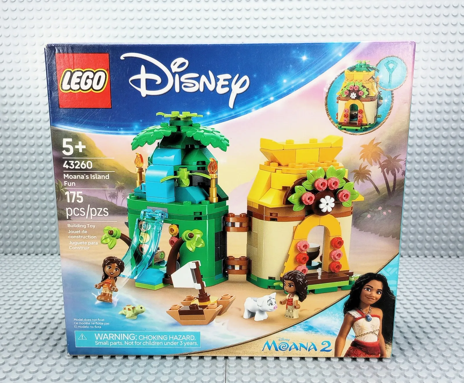 NEW - LEGO - 43260 - Disney's Moana's Island Fun - Factory Sealed - Ships Fast!