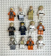 LEGO Star Wars rebel minifigure lot of 12 Minifigs.