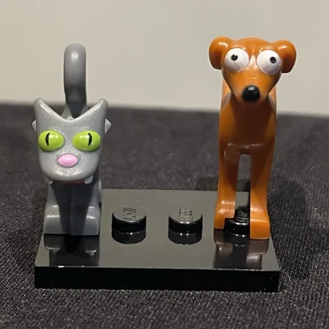 LEGO Simpsons (Santa's Little Helper and Snowball II )