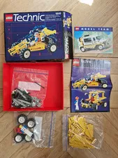 Vintage Lego 8840 Rally Shock n' Roll Racer complete with box and instructions
