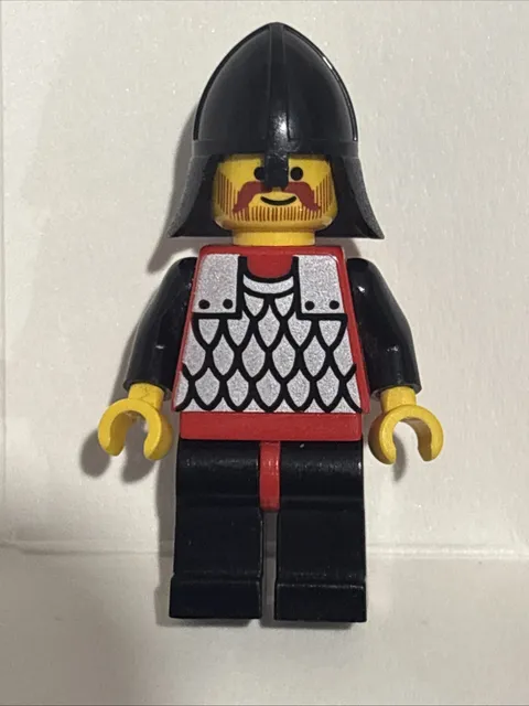 Lego Castle Scale Mail Minifigure #cas149 Red w/Black Arms