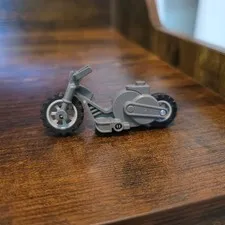 Lego Motorcycle 69869c01 Vehicle Base, Motorcycle Chassis with Flywheel