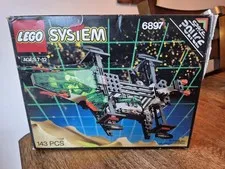LEGO SYSTEM 6897 SPACE POLICE (BOX ONLY) 1992