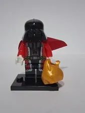 Darth Vader Custom Lego Minifigure Chritmas,Santa Printed With Black Stand