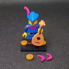 Lego Troubadour Minifigure Collectible Series 22 71032 CMF Lot Rare Retired HTF