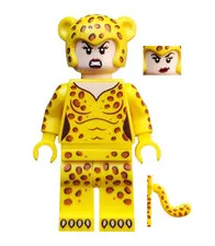 LEGO  Collectible Minifigures Minifigure Cheetah colsh06 77906