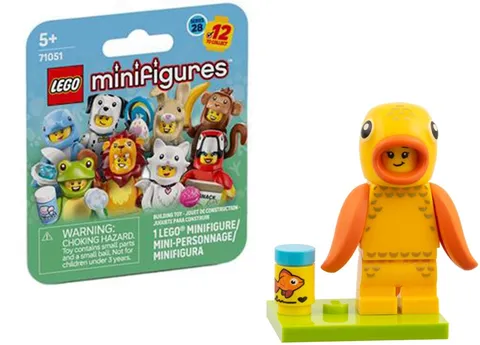 LEGO Series 28 Animal Collectible Minifigure Goldfish  (71051-3) - NEW/SEALED