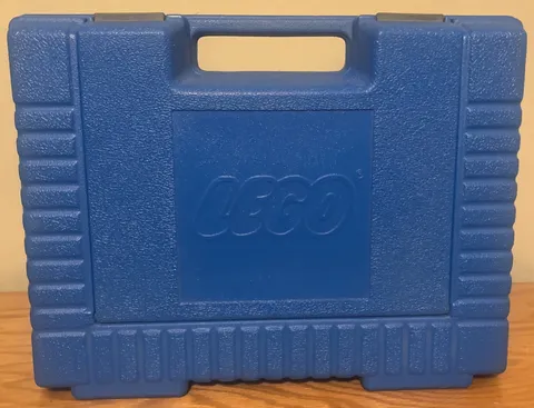 Lego Vintage 1985 Blue Storage Carry Case