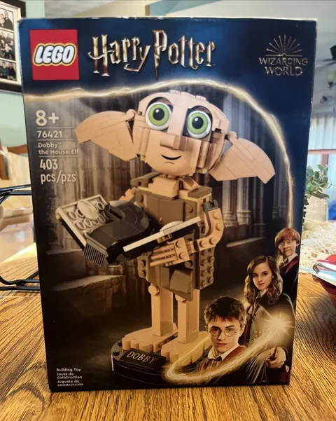 Lego, Harry Potter “DOBBY The House-Elf 403 Pcs. 76421 Wizarding World. NIB
