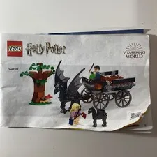 Lego Harry Potter 76400 Hogwarts Carriage & Thestrals Instruction Manual Only