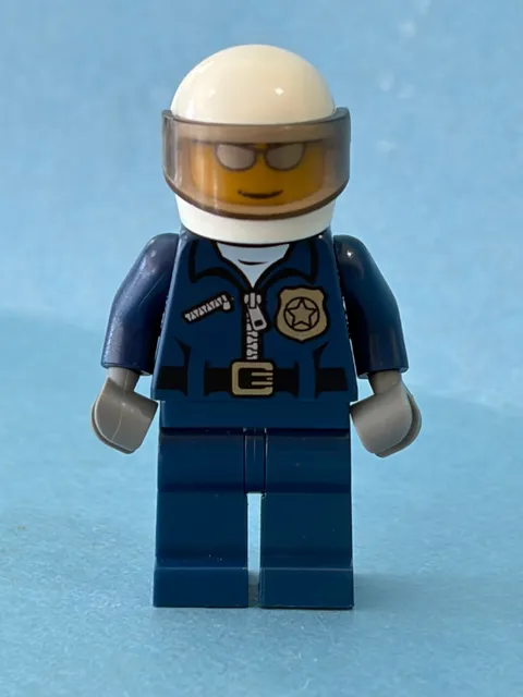 LEGO City Minifig cty0449 - Motorcycle Officer - Light Scratches/No Cracks
