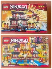 LEGO NINJAGO The Golden Weapons Fire Temple 2507 In 2011 W/Manual & Box