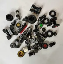 Lego Wheels And Tire Lot Good Condition 