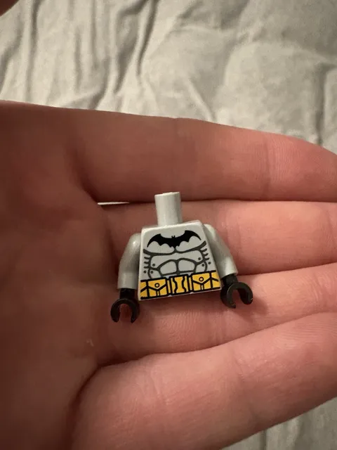 LEGO Derg Customs Pad Printed Custom Batman 2006 Arkham Asylum V1 Torso