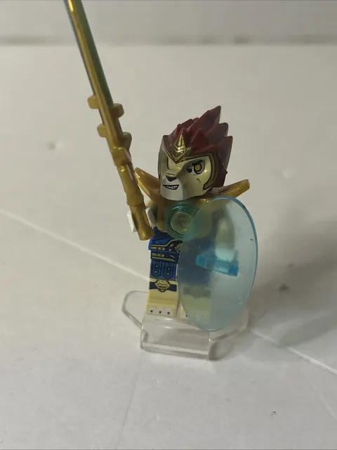 LEGO Laval lion minifigure gold armor Legends of Chima 70123 loc049