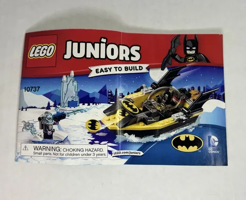 LEGO Juniors Batman Defend the Batcave 10737 Illustrated Manual Booklet Multi