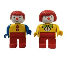 Lego Duplo Clown Circus Clowns Ring Master Replacement Parts Vintage