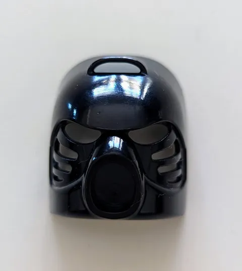 LEGO Bionicle Kanohi Black Hau Mask, Very Good Condition