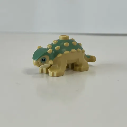 LEGO Jurassic World Baby Ankylosaurus Dinosaur Figure Tan Sand Green 67443