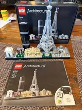 LEGO ARCHITECTURE: Paris (21044)  100% Complete + Box + Instructions.