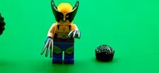 LEGO Marvel Wolverine w/ Motorcycle Minifigure from Set 76294 X-Mansion
