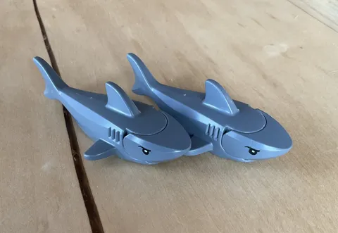 LEGO Shark Animal Figure Lot of 2! New Condition.