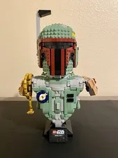 Boba Fett Helmet/Bust MOC (100% Authentic LEGO)