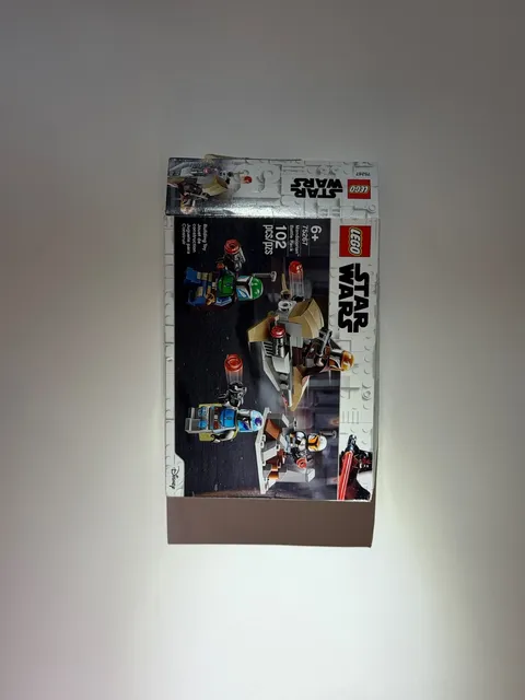 LEGO Star Wars Mandalorian Battle Pack ORIGINAL BOX ONLY Used 75267