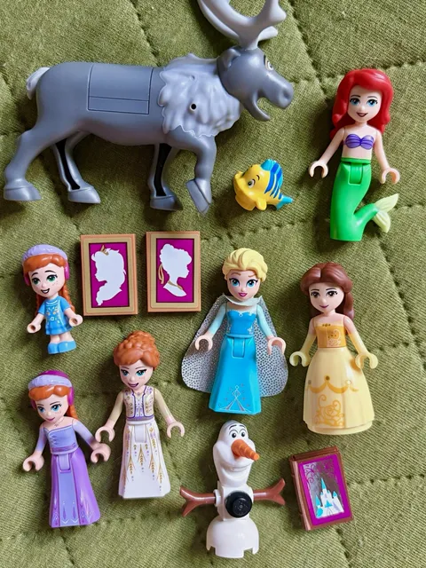 LEGO Disney Princess Friends Minifigure Lot Animals Frozen Ariel
