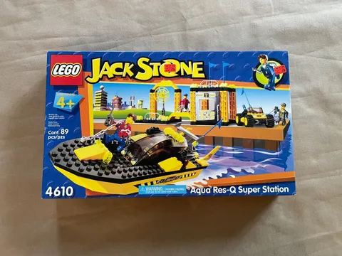 NEW SEALED LEGO Jack Stone: Aqua Res-Q Super Station (4610)