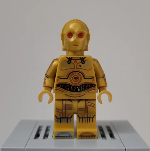 LEGO Star Wars | C-3PO Minifigure Red Eyes sw1440 | 75418 | 2025 Advent Calendar