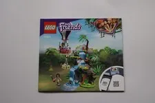 LEGO® Friends 41423 Tiger Hot Air Balloon Jungle Rescue Instruction Manual Only!