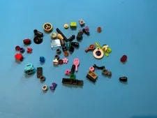 LEGO Small Parts lot. 50 Pieces. Assorted Pieces, Parts, & Accessories. L2-4