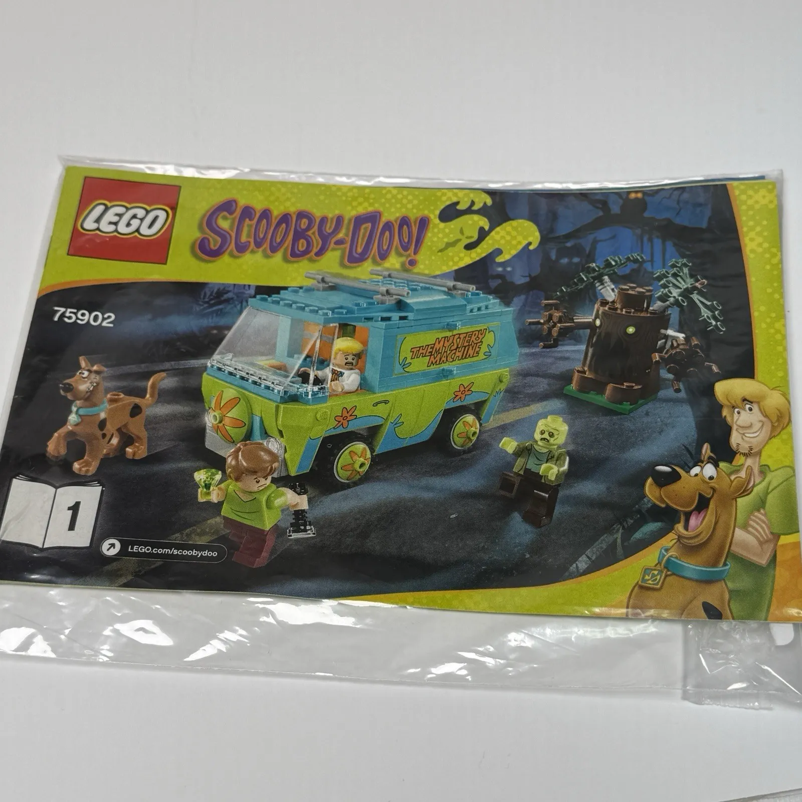 Lego Scooby-Doo The Mystery Machine Instruction Manual for Set 75902 EXCELLENT