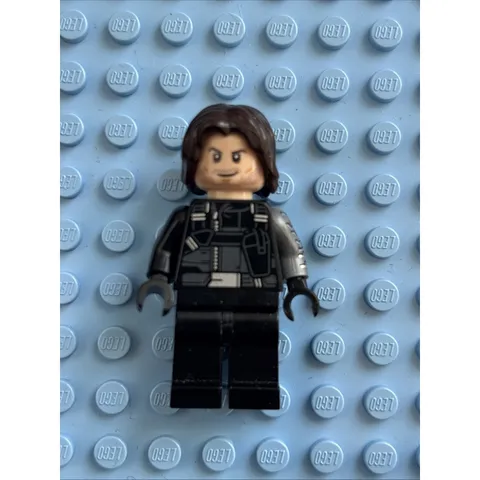Lego Winter Solider w/Black Hands #sh0257 Super Heroes
