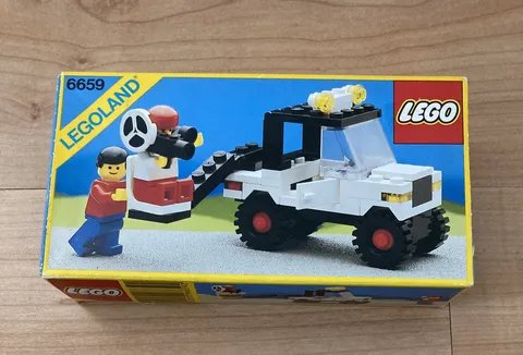 Vintage Lego Legoland 6659 T.V. Camera Crew new & sealed
