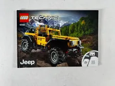 LEGO Technic 42122 Jeep Wrangler Instruction Manual Illustrated Booklet No Legos