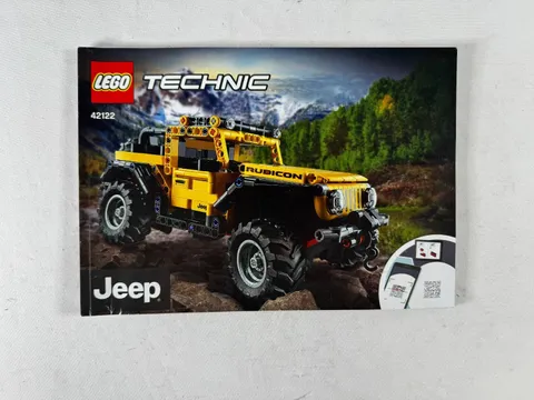 LEGO Technic 42122 Jeep Wrangler Instruction Manual Illustrated Booklet No Legos