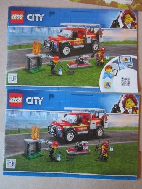 Lego City Building Instructions Instruction 60231 Part 1 and 2, Part 1 and 2