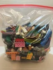 1.1 lbs LEGO Bulk Lot – Genuine Lego Mixed Bricks