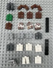 Lego Bulk Lot of 24 Hinge Plates Mostly 1 x 4 Swivel Assembly (2429 / 2430)