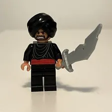 Lego Indiana Jones Minifigure Cairo Swordsman w/ Sword 7195 B2 27