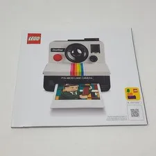 LEGO Polaroid Camera Illustrated Instruction Manual Booklet English 2024