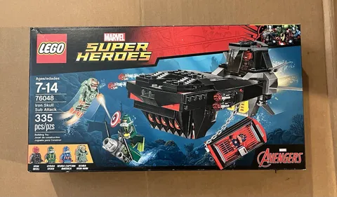 LEGO Superheroes Avengers 76048 Iron Skull Sub Attack New Sealed