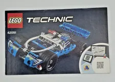 LEGO TECHNIC: Police Pursuit (42091) Instructions Manual Only 2019 Retired