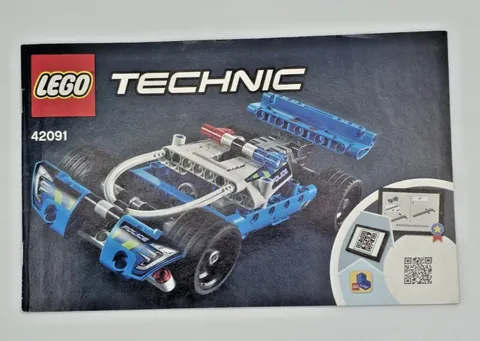 LEGO TECHNIC: Police Pursuit (42091) Instructions Manual Only 2019 Retired
