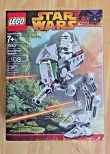 New Lego Star Wars 7250 Clone Scout Walker - Sealed Box - Set in Great Condition