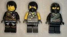 LEGO NINJAGO Ninja Cole Mini figure Lot 3