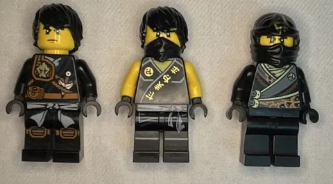 LEGO NINJAGO Ninja Cole Mini figure Lot 3