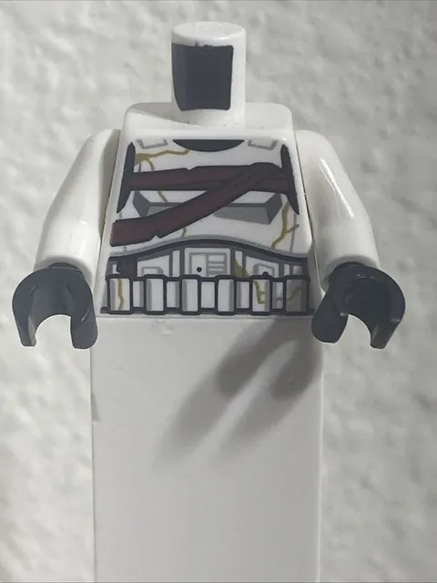 Lego New Minifig White Torso SW Armor Stormtrooper Simplified Armor Part